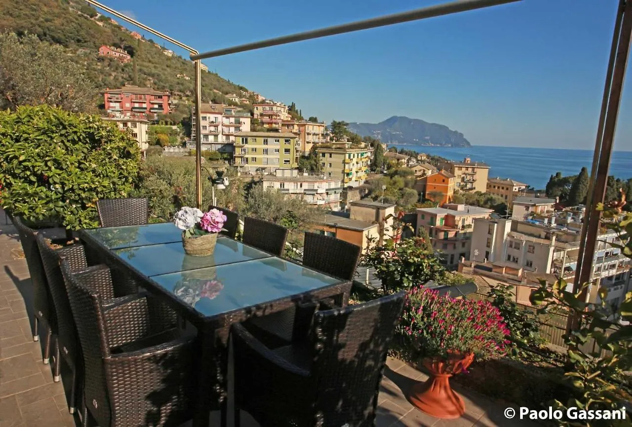 Villa Cav Gli Ulivi Di Bogliasco Parcheggio Privato Gratuito Ferienhaus
